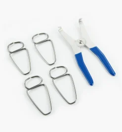 Spring Clamps & Pliers Set