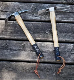 Stainless-Steel Cultivator & Pick Mattocks Set