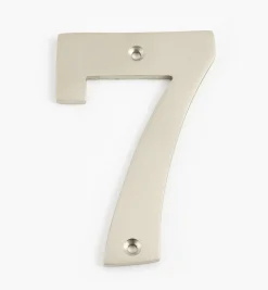 Standard Cast Brass House Numbers