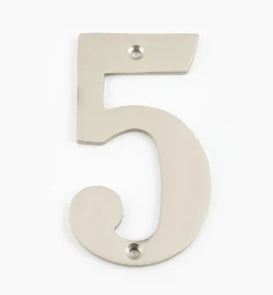 Standard Cast Brass House Numbers