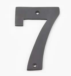 Standard Cast Brass House Numbers