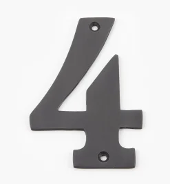 Standard Cast Brass House Numbers