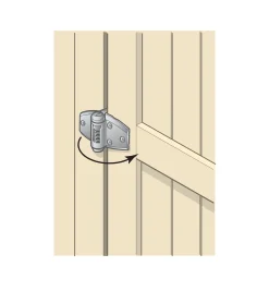 Standard Wrap Gate Hinges