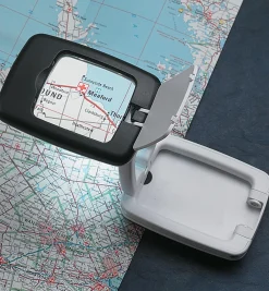 Stand-Up Folding LED Magnifier