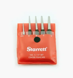 Starrett Round-Shank Center Punches