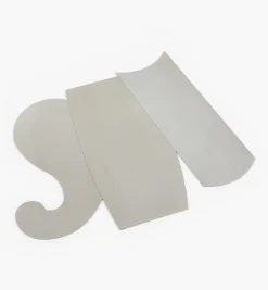 Super-Hard Curved Scraper Sets