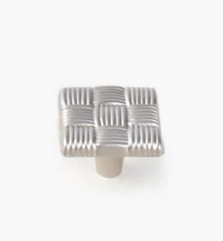 Tapestry Square-Weave Cabinet Knob
