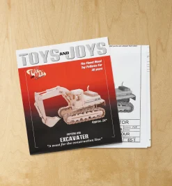 Toy Excavator Plan