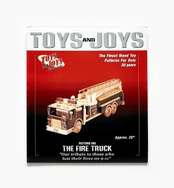 Toy Fire Truck Plan