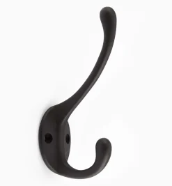 Traditional Double Coat Hook