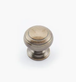 Turned Brass Ring Knobs