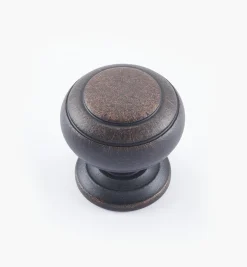 Turned Brass Ring Knobs