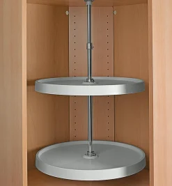 Upper Cabinet Revolving Shelf Set