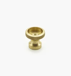 Veritas Knurled Brass Insert Knobs