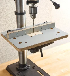 Veritas Small Drill-Press Table & Fence
