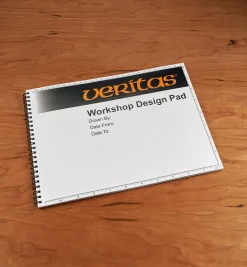 Veritas Spiral-Bound Workshop Design Pad
