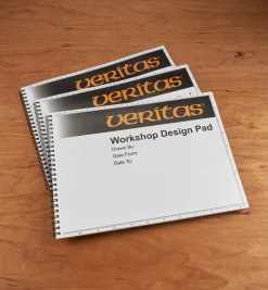 Veritas Spiral-Bound Workshop Design Pad