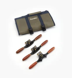 Veritas Spokeshave Set And Roll