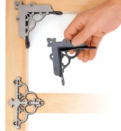 Victorian Screen Door Large Corner Braces