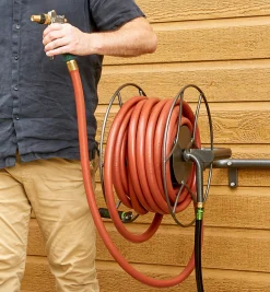 Wall-Mount Swivel Hose Reel