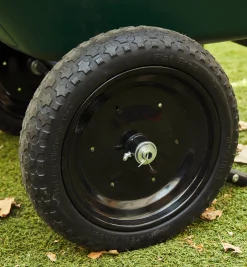 Wheelbarrow With Flat-Free Tires