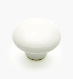 White Ceramic Knob