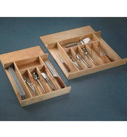 Wooden Cutlery Trays